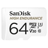 64 GB MicroSDXC SanDisk High Endurance memóriakártya (SDSQQNR-064G-GN6IA, Class 10, UHS-I U3, V30)