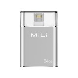 64 GB Pendrive Lightning USB MiLi iData Pro HI-D92 (ezüst)
