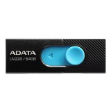 64 GB Pendrive USB 2.0 Adata AUV220 (fekete-kék)