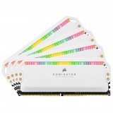 64GB 3600MHz DDR4 RAM Corsair Dominator Platinum RGB CL18 (4x16GB) (CMT64GX4M4K3600C18W) (CMT64GX4M4K3600C18W) - Memória