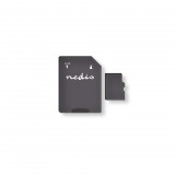 64GB microSDHC Nedis 90/45 CL10 U1 memóriakártya  (MMSD64100BK) (MMSD64100BK) - Memóriakártya