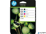 6C3Z1NE Tintapatron multipack Officejet Pro 8120e, 8130e nyomtatókhoz, HP 924 b+c+m+y, 500+3*400 oldal