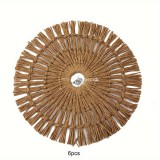 6db kézzel készített, hőálló, párnás alátét