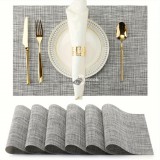 6db letisztult fekete-fehér vegyes színű alátét