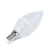 6W E14 LED fényforrás gyertya 3000K LUMEN