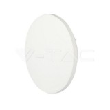 6W LED Fali lámpa Természetes fehér fehér kerek