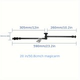 7-20 hüvelykes varázskar tartó, kamera rögzítő, szorító