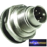 7 pólusú mini DIN dugó