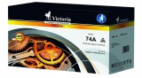 74A Lézertoner LaserJet 4L, 4ML, 4P nyomtatókhoz, VICTORIA fekete, 3k (kompatibilis)