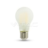 7W Retro LED izzó - Opál Filament E27 A60 A++ 2700K - 7181 V-TAC