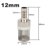 8–20 mm tömlőszűrő – Rozsdamentes acél hálós szűrő, öntözéshez, autómosáshoz, akváriumhoz, vízszivattyú szűréshez.