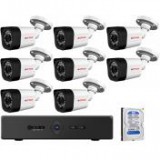 8 infrakamerás CP PLUS HDCVI