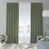 (8 szín) Sunstopper üni 100 % black out függöny 280 cm- Moha