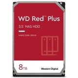 8 TB Western Digital Red Plus HDD (3,5", SATA3, 5640 rpm, 256 MB cache)