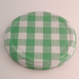 82 mm zöld kockás lapka