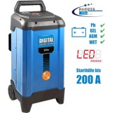 85128 Güde GDB 24V/12V-200 akkumulátortöltő és bikázó