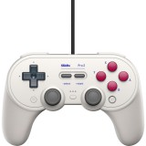 8Bitdo Pro 2 Wired, Nintendo Switch/Switch 2, PC, Mobil, Steam, USB, G Classic, Vezetékes kontroller
