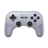 8Bitdo Pro 2 Wired, Nintendo Switch/Switch 2, PC, Mobil, Steam, USB, Szürke, Vezetékes kontroller