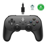 8Bitdo Pro 2, Xbox Series X|S, Xbox One, PC, Hall-Effect, Fekete, Vezetékes kontroller