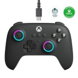 8Bitdo Ultimate C, Xbox Series X|S, Xbox One, PC, Official, Hall-Effect, Fekete, Vezetékes kontroller
