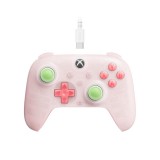 8Bitdo Ultimate Mini, Xbox Series X|S, Xbox One, PC, Official, Hall-Effect, Pink, Vezetékes kontroller