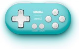 8Bitdo Zero 2, Nintendo Switch, PC, Mobil, Türkizkék, Vezeték nélküli kontroller