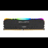 8GB 3200MHz DDR4 RAM Crucial Ballistix RGB CL16 (BL8G32C16U4BL) (BL8G32C16U4BL) - Memória