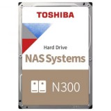 8TB Toshiba 3.5" N300 SATA merevlemez (HDWG480EZSTA)