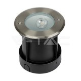 8W LED COB Földbe süllIgenztett lámpa, ferde világítási szöggel 35'D 4000K