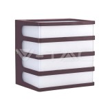 8W LED Fali lámpa barna színű IP65 4000K (V-TAC)