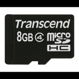 8GB microSDHC Transcend Class4 memoriakártya (TS8GUSDC4) (TS8GUSDC4) - Memóriakártya