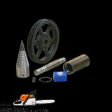 90-es villanymotoros (öntvény ékszijtárcsával)