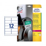 99,1*42,3 mm-es Avery Zweckform A4 íves etikett címke, fehér színű (10 ív/doboz)