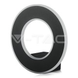 9W LED Fali világítás Fekete test Meleg Fehér