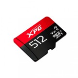 A-Data 512GB microSDXC  XPG Class 10 UHS-I V30 A2 adapter nélkül AUSDX512GUI3XPGA2-R