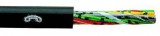A-2YF(L)2Y 30x2x0,6mm2 vízálló távközlési kábel PE 225V, fekete
