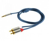 A 49-1M 3,5st d - 2xRCA d, 1,0m, fém