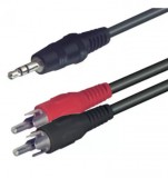 A 49 3,5st d-2RCA d 1,5m kábel