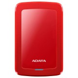 A-Data 1TB 2,5" USB3.1 HV300 Red AHV300-1TU31-CRD