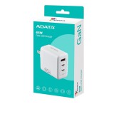A-Data 65W GaN USB Charger White CHARGERU-0653-QCPDWH