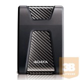 A-DATA ADATA 2.5" HDD USB 3.1 1TB 5400rpm 8MB Portable Fekete, HD650 ütésálló