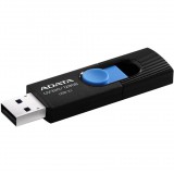 A-DATA ADATA UV320 USB flash meghajtó 128 GB USB A típus 3.2 Gen 1 (3.1 Gen 1) Fekete, Kék (AUV320-128G-RBKBL)
