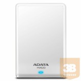 A-DATA External HDD Adata HV620 ,2TB ,White ,SuperSpeed USB 3.1
