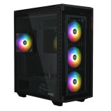 A-Data XPG Battlecruiser II Tempered Glass Black BATTLECRUISERIIPST-BKCWW