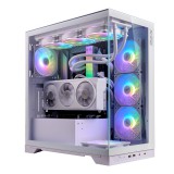 A-Data XPG Invader X Tempered Glass White INVADERXMT-WHCWW