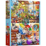 A festészet művészete 2x500db-os puzzle - Trefl