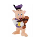 A három kismalac: Hegedűs malacka játékfigura - Bullyland