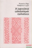 A jugoszláviai székelytelepek nyelvatlasza