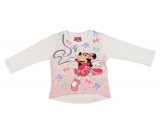 A-K Disney Minnie| belül bolyhos| hosszú ujjú póló (méret: 74-122)