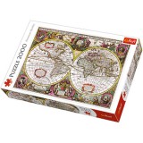 A New Land and Water Map of the Entire Earth 1630 puzzle 2000 db-os – Trefl